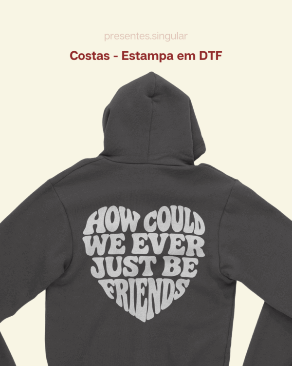 Kit para casal com 2 moletons - Modelo Heart Sayings - Imagem 2