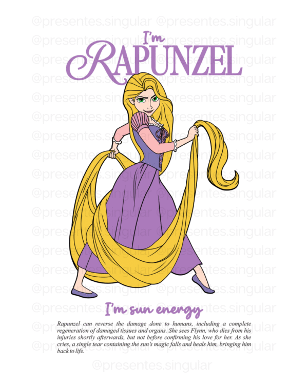 Kit Camisetas Rapunzel & Flynn - Enrolados - Imagem 4