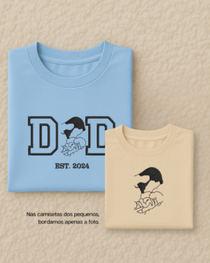 Kit 1- Camisetas dia dos pais